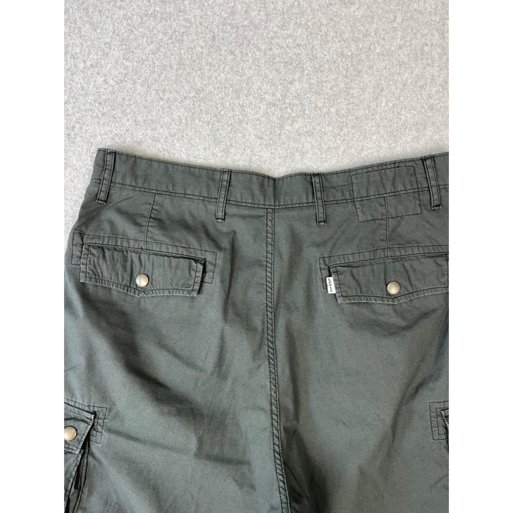Levis Short Mens 34 Gray Carrier Cargo Chino Loose Fit Casual Classiccore - Picture 9 of 11